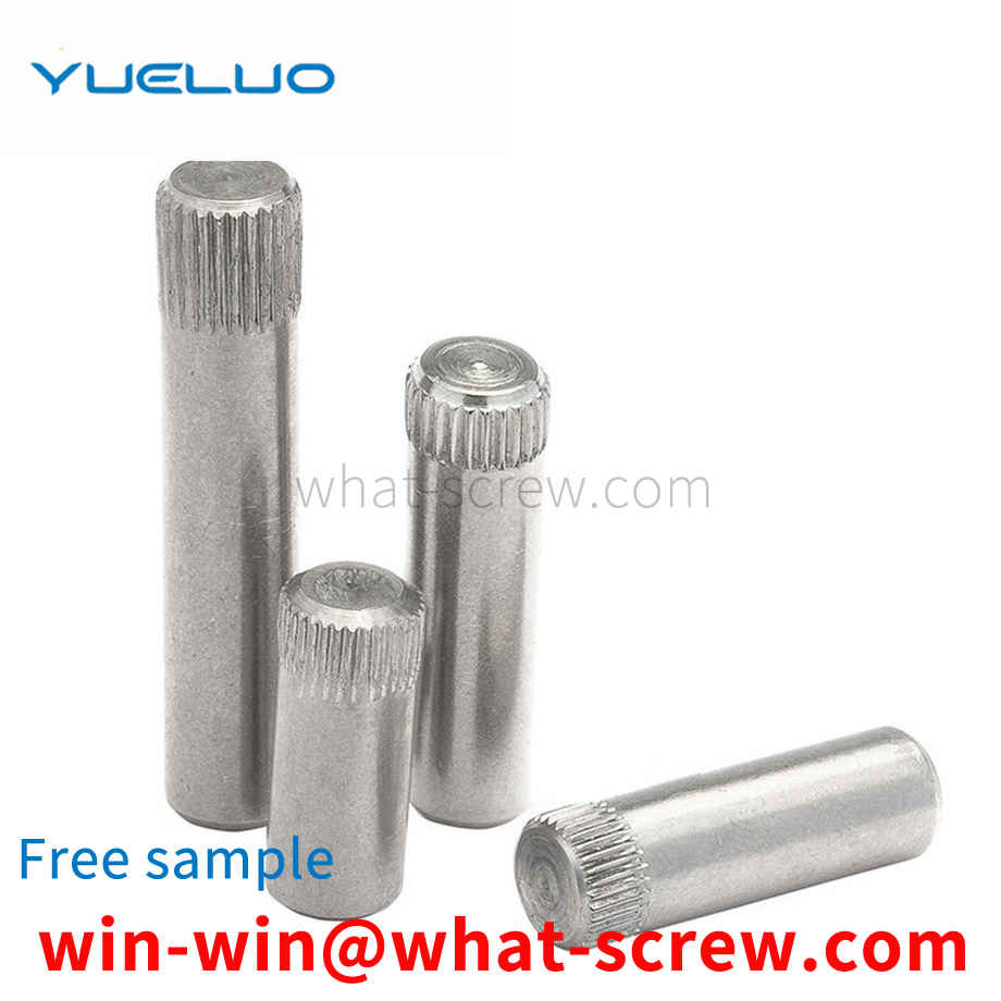 Knurled Shaft Cylindrical Pin