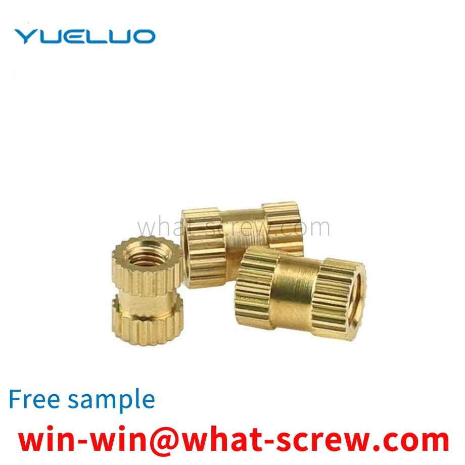 Supply knurled copper nuts