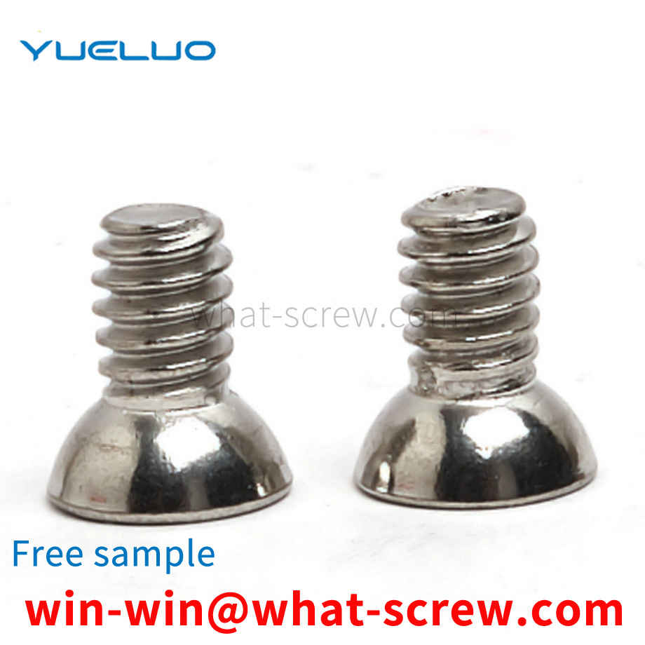 Production of 201 angle code screws