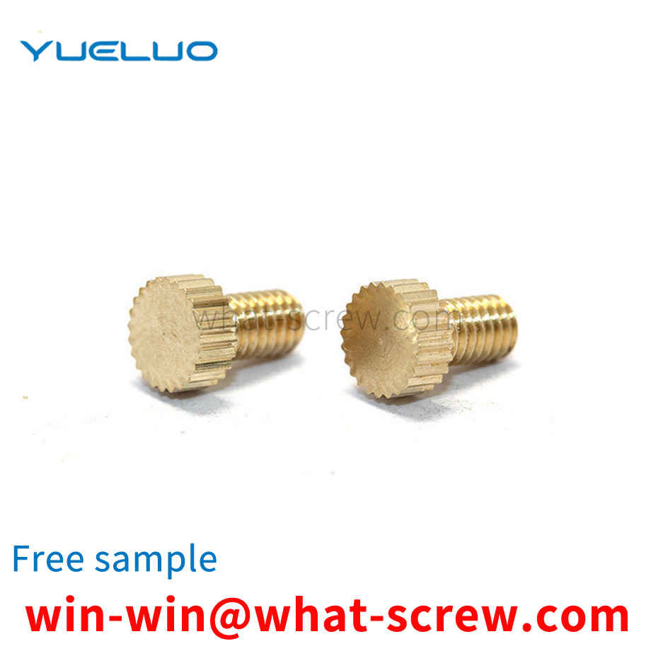 Non-standard copper screws