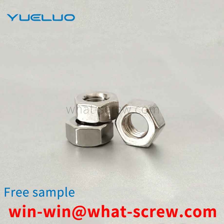 Customized Nickel Plated Hex Nuts