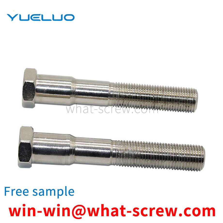 Thick shank step bolts