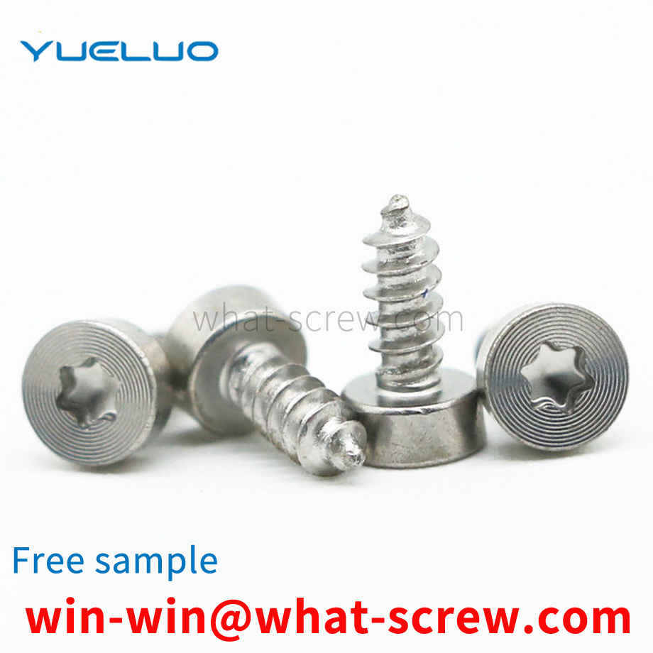 410 charger non-standard plum blossom self-tapping CD thread screw