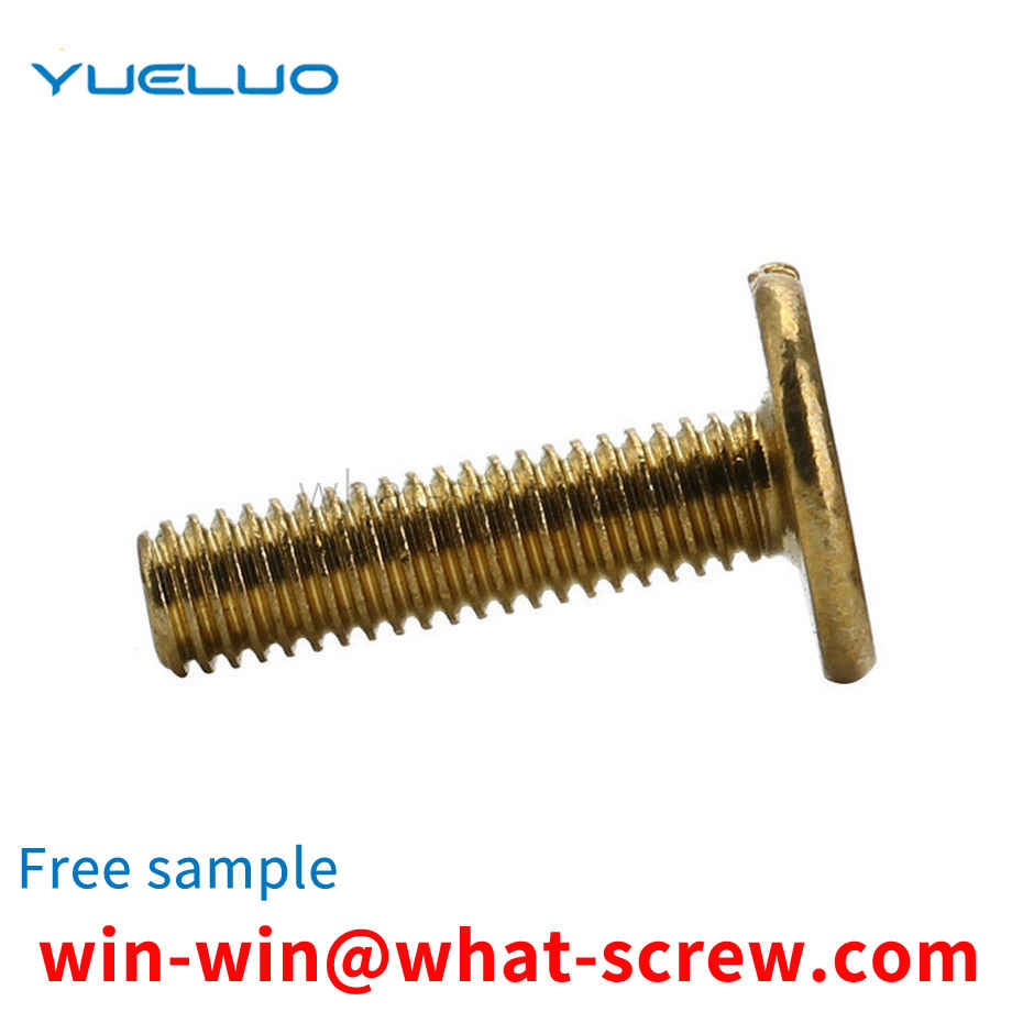 Processing slotted screws