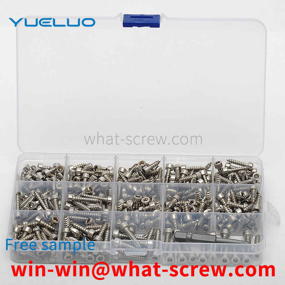Self-tapping box screws