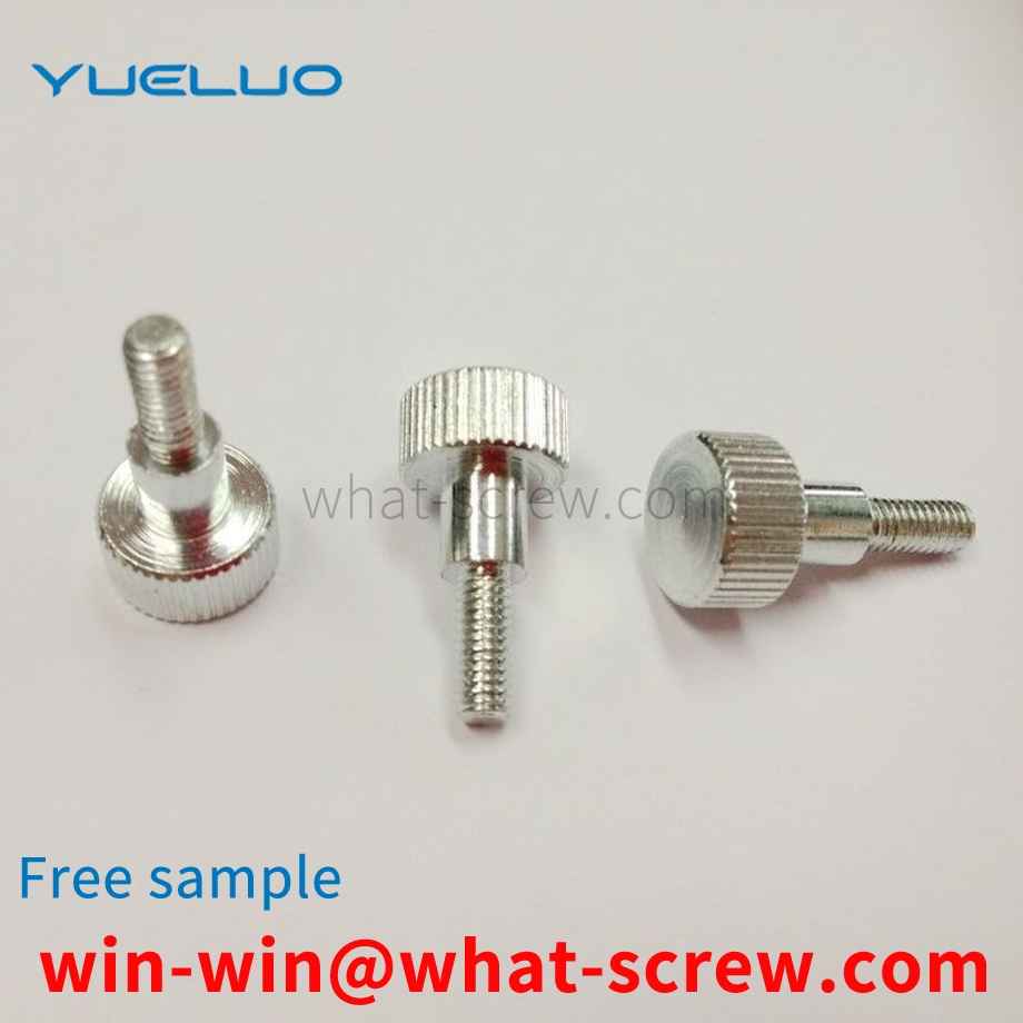 Non-standard step aluminum screws