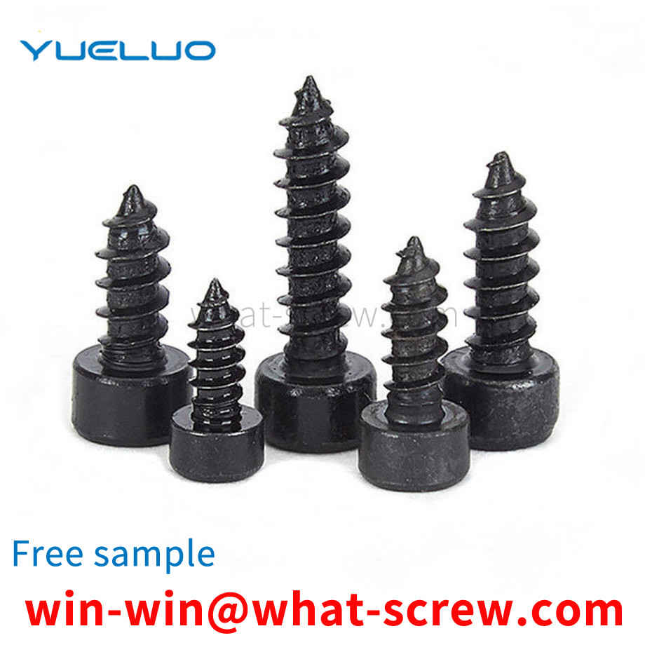 Cylindrical hexagon socket self-tapping screws